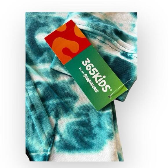 Garanimals crewneck tie-dye sweatshirt with one large pocket, kids size 10 - Picture 3 of 8